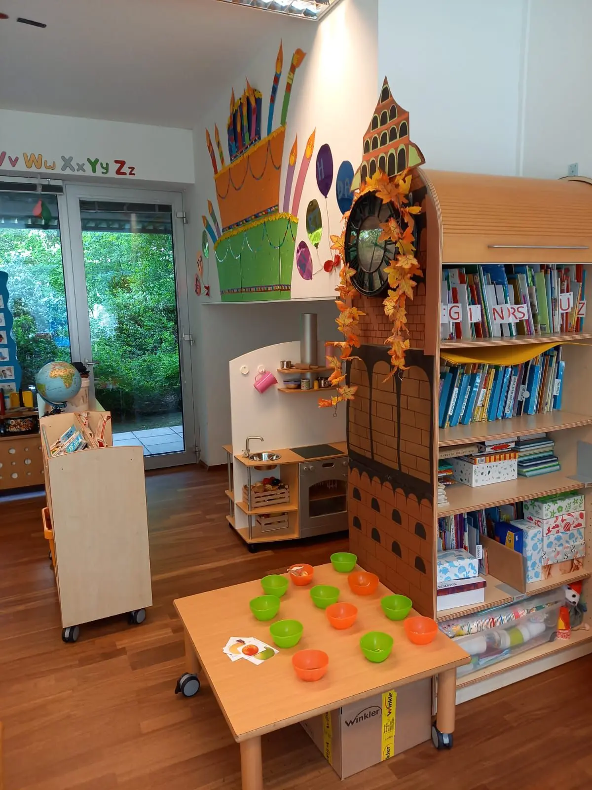 Reading Corner Tree Bookcase at Vienna English Preschool