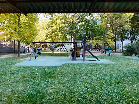 Big Garden Playground at Vienna English Preschool