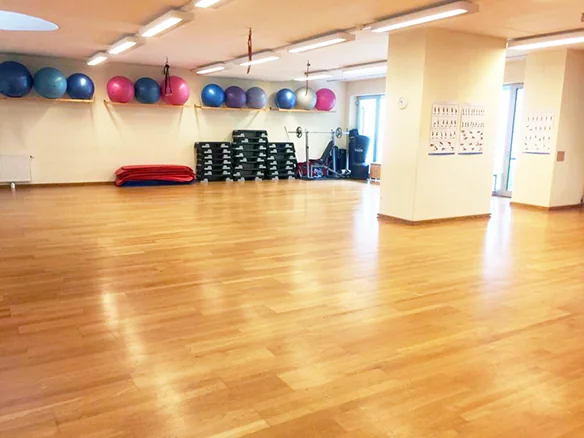 Gym Activity Room Wide at Vienna English Preschool