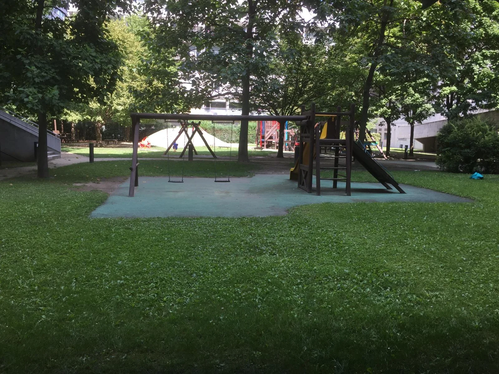 Playground Swings Wide at Vienna English Preschool